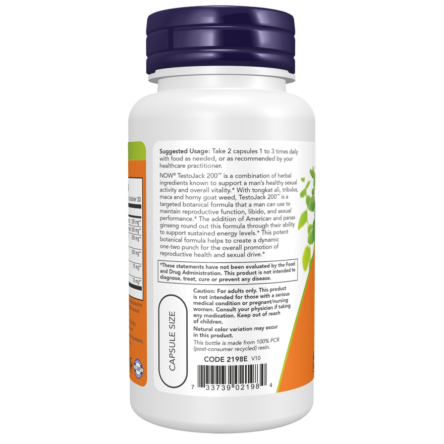 TestoJack 200™ Veg Capsules-Sports Nutrition-AlchePharma