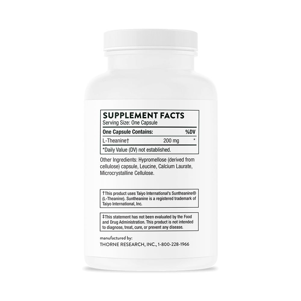 Theanine 90 Capsules-Amino Acid-AlchePharma