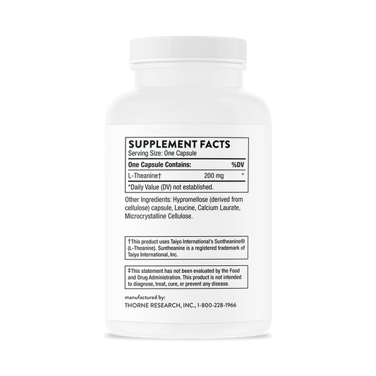 Theanine 90 Capsules-Amino Acid-AlchePharma