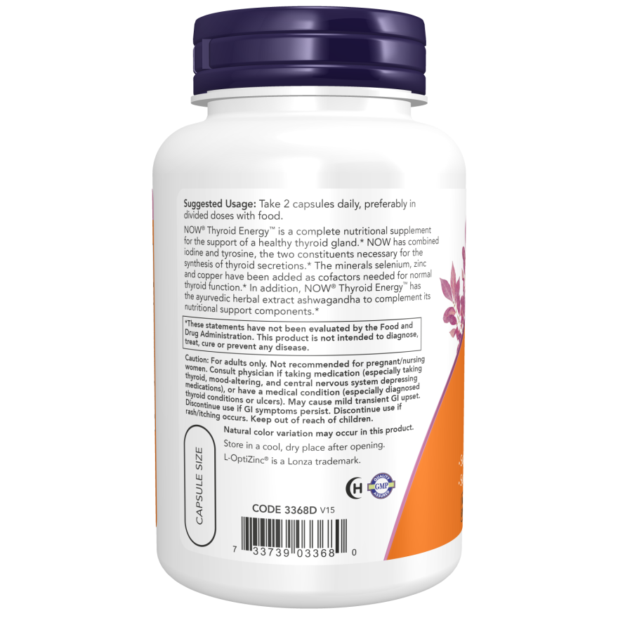 Thyroid Energy™ Veg Capsules-Metabolic Support/Glucose Management-AlchePharma
