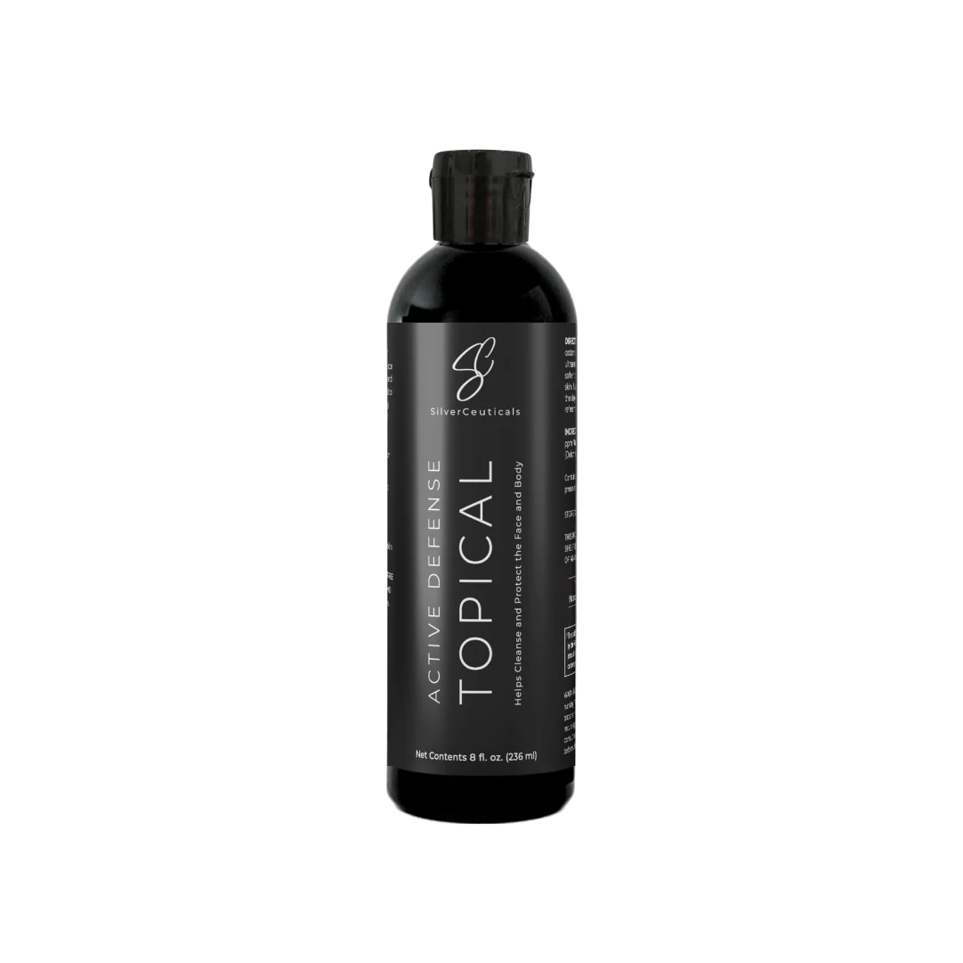 Active Defense Topical Nano-Silver - 32ppm - 8 Fl. Oz.