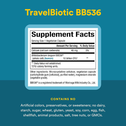 Travelbiotic Capsules