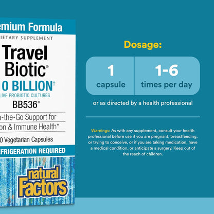 Travelbiotic Capsules