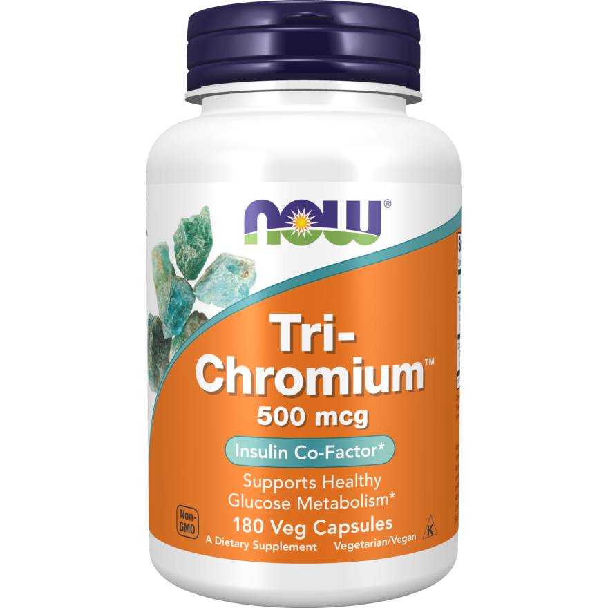 Tri-Chromium™ 500 mcg with Cinnamon Veg Capsules-Minerals-AlchePharma