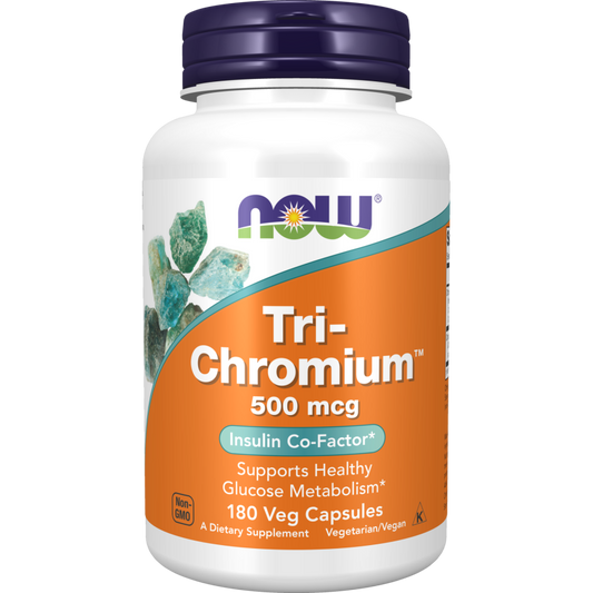 Tri-Chromium™ 500 mcg with Cinnamon Veg Capsules-Minerals-AlchePharma