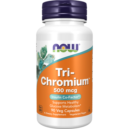 Tri-Chromium™ 500 mcg with Cinnamon Veg Capsules-Minerals-AlchePharma