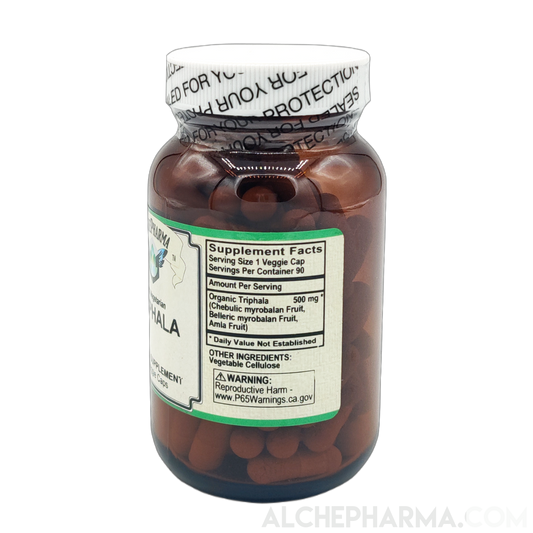 Triphala - 100% vegetarian (90 vcaps)-AlchePharma