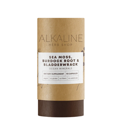 Sea Moss, Burdock Root & Bladderwrack Supplement - 90 Capsules