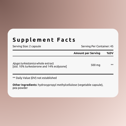 Turkesterone - 60 capsules