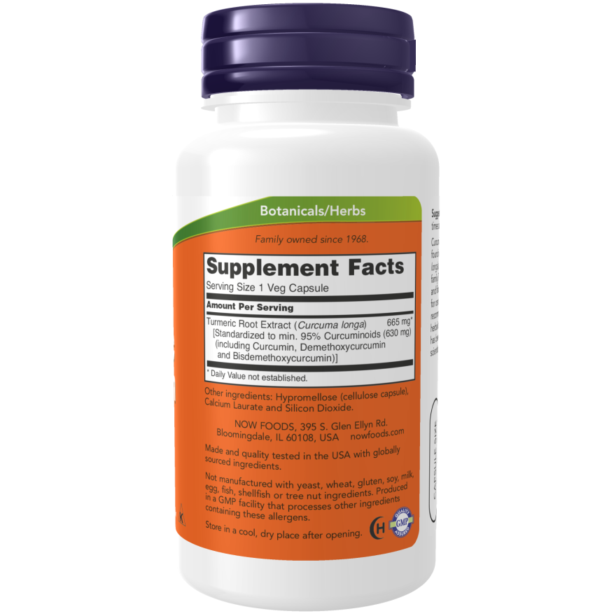 Turmeric Curcumin Veg Capsules-Herbs-AlchePharma
