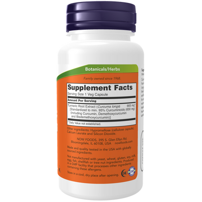 Turmeric Curcumin Veg Capsules-Herbs-AlchePharma