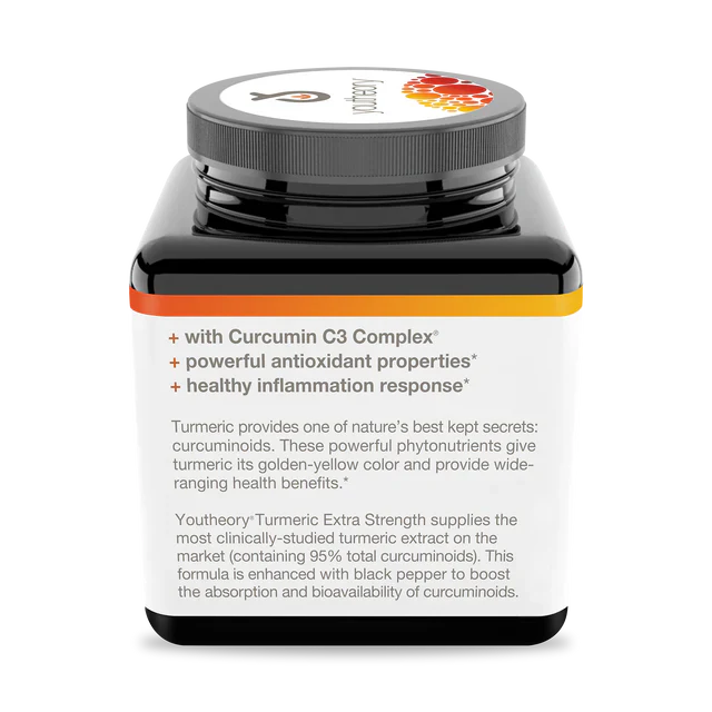 Turmeric Extra Strength 60 Veg Caps-Herbs-AlchePharma
