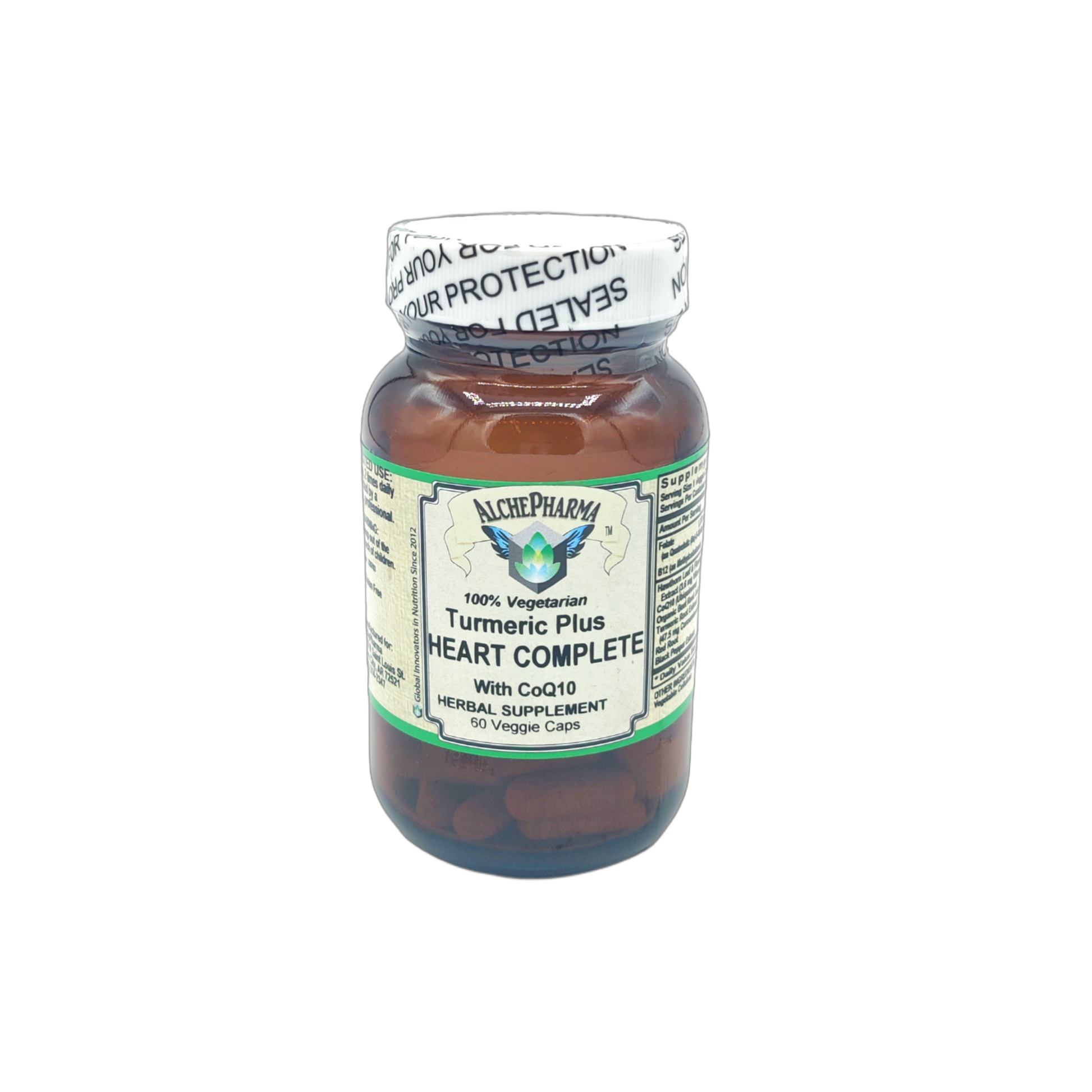 Turmeric Plus Heart Complete with CoQ10-AlchePharma