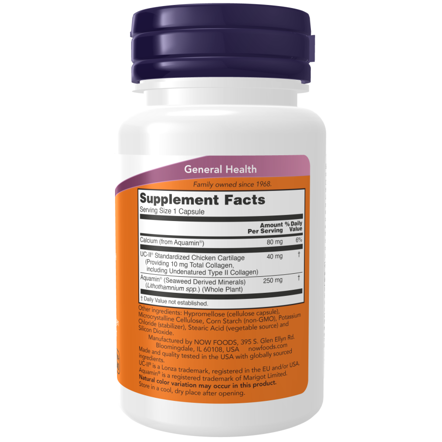 UC-II TYPE II COLLAGEN 40 MG 120 VCAPS-Joint Products-AlchePharma
