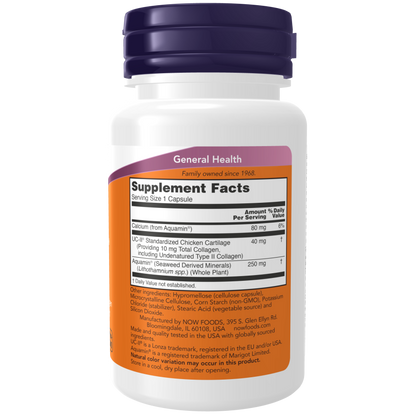UC-II TYPE II COLLAGEN 40 MG 120 VCAPS-Joint Products-AlchePharma
