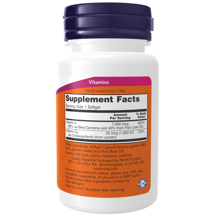 Ultra A & D-3 25,000/1,000 Softgels-Vitamins-AlchePharma