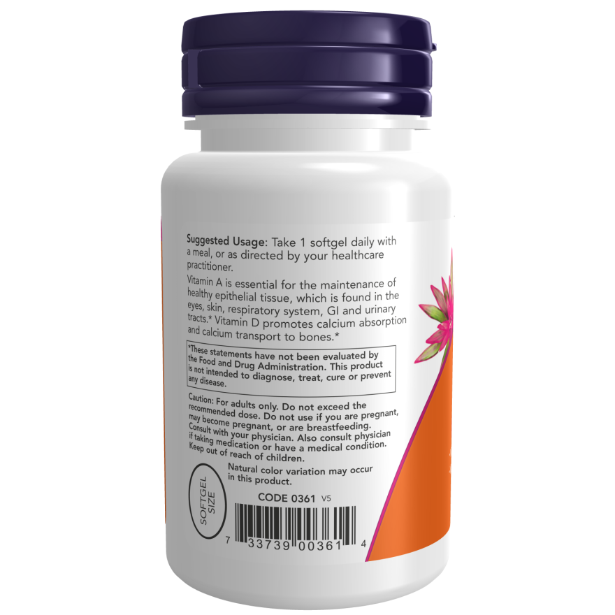 Ultra A & D-3 25,000/1,000 Softgels-Vitamins-AlchePharma