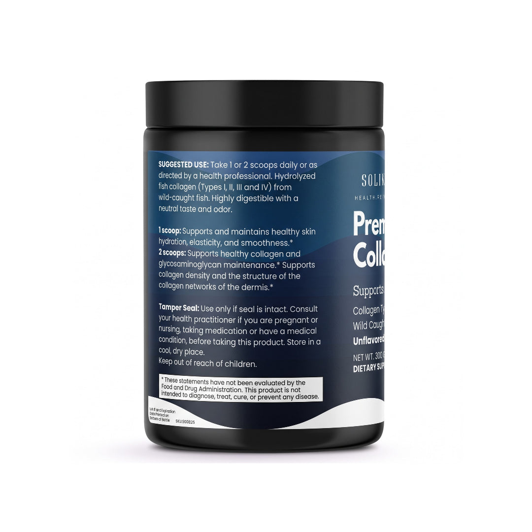 Solikka Premium Marine Collagen - 10.6 oz