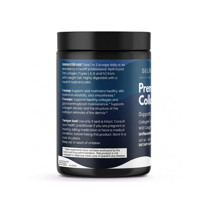 Solikka Premium Marine Collagen - 10.6 oz