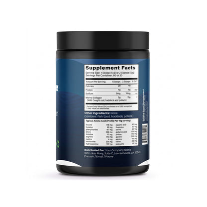 Solikka Premium Marine Collagen - 10.6 oz