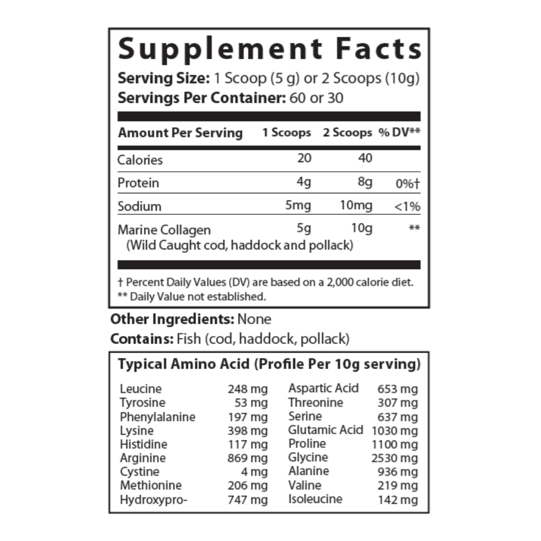 Solikka Premium Marine Collagen - 10.6 oz