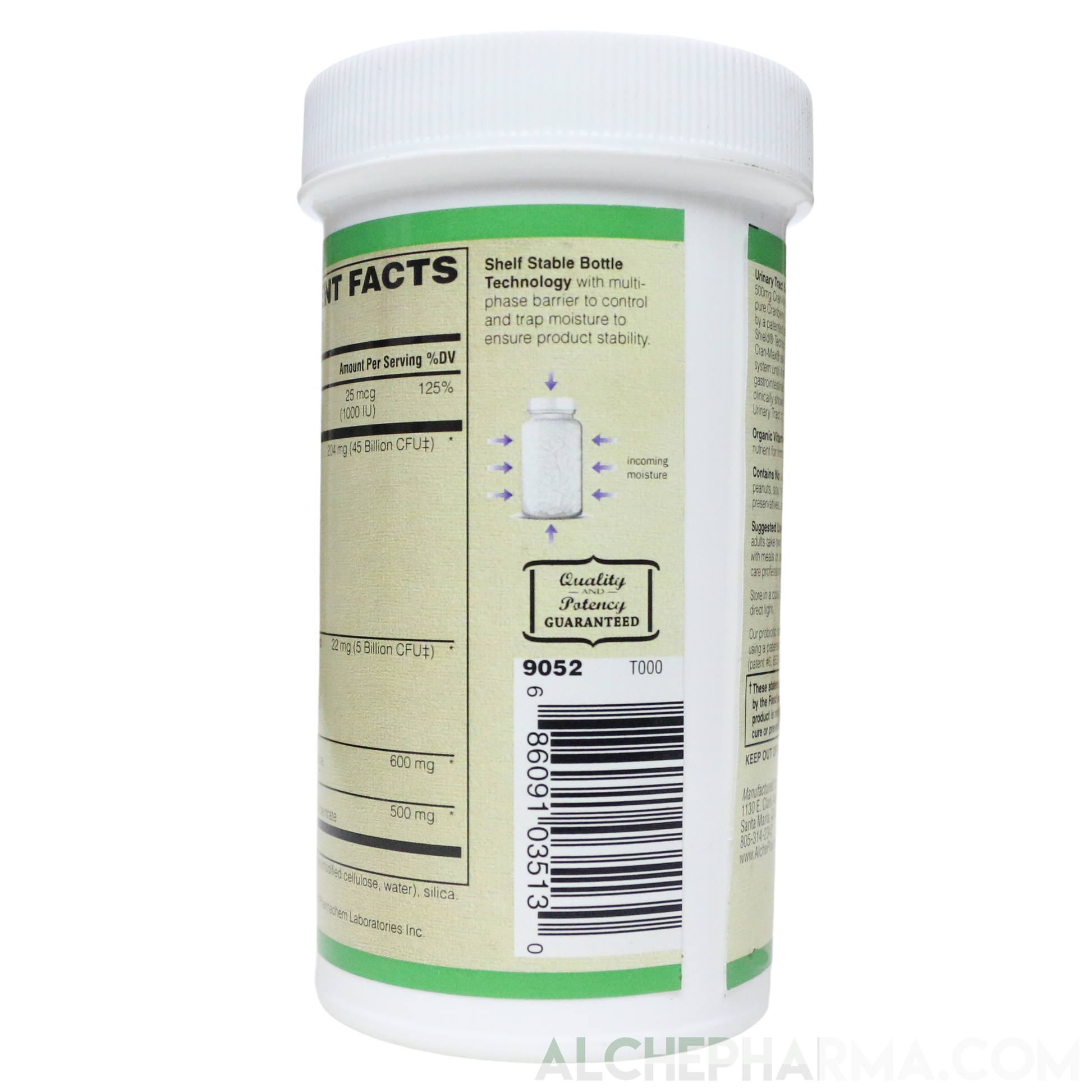 Urinary Formula - 50 Billion Probiotic Multi Strain w/Pre-Biotic and Cran-Max®️-Probiotics-AlchePharma