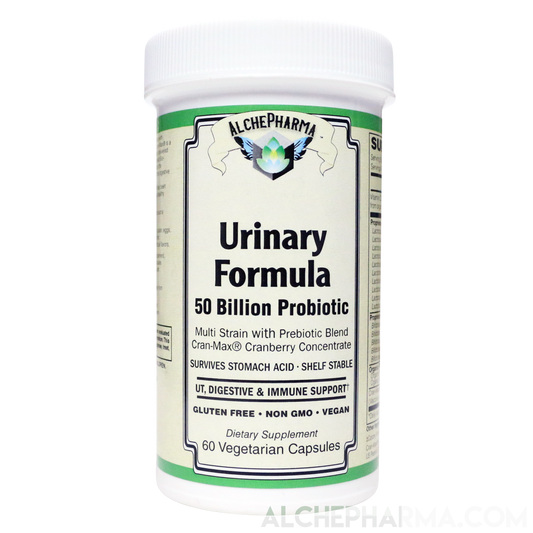 Urinary Formula - 50 Billion Probiotic Multi Strain w/Pre-Biotic and Cran-Max®️-Probiotics-AlchePharma