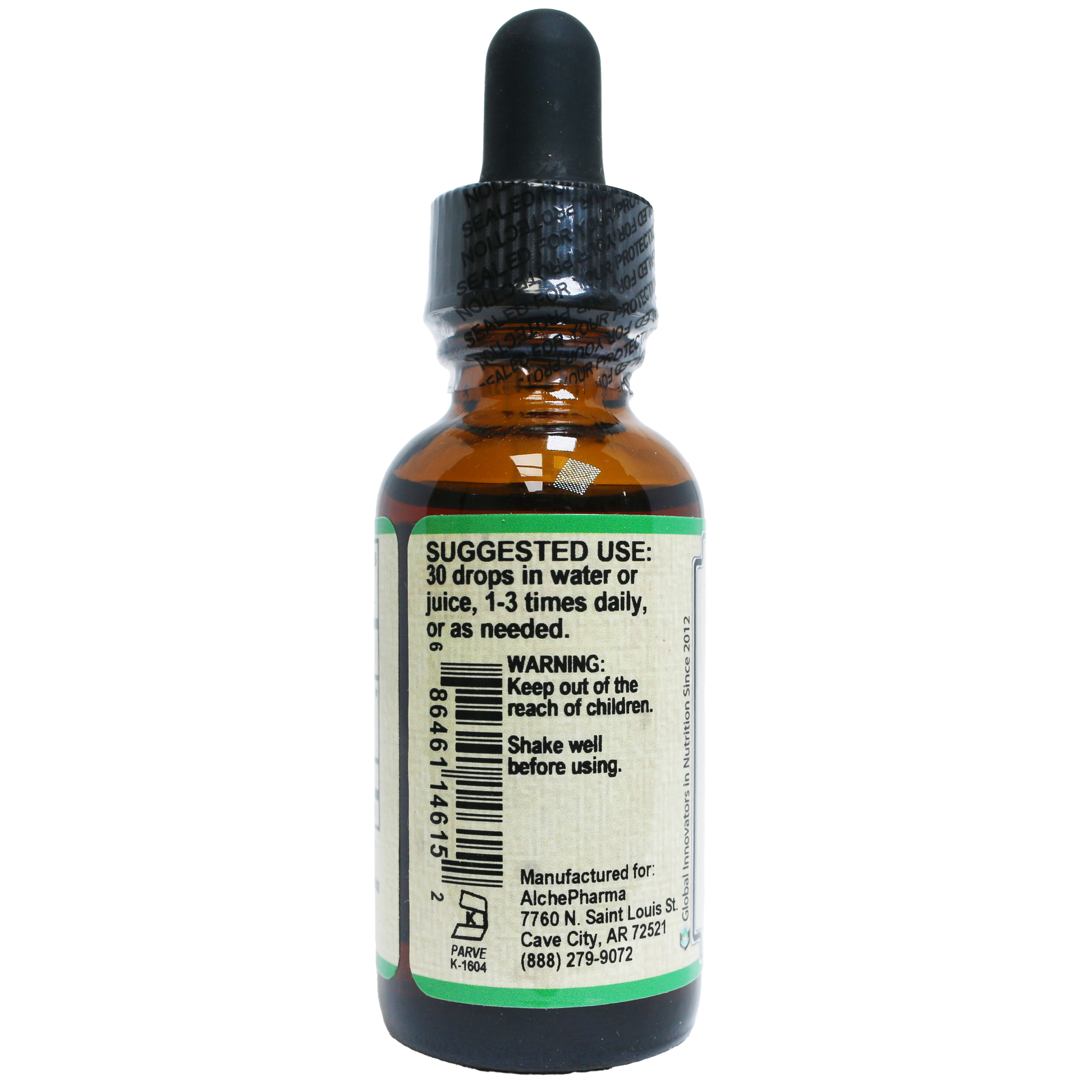 Usnea extract: 1:3 herb ratio, wild-harvested. Tincture-AlchePharma