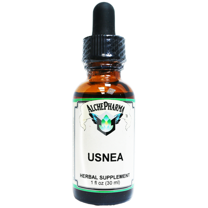 Usnea extract: 1:3 herb ratio, wild-harvested. Tincture-AlchePharma