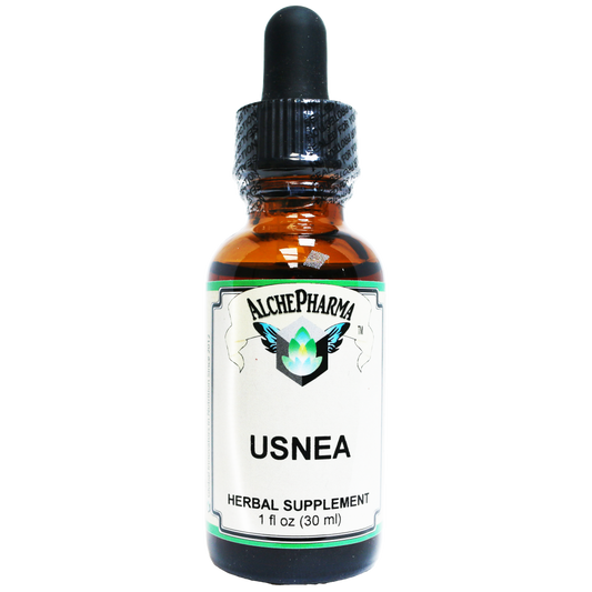 Usnea extract: 1:3 herb ratio, wild-harvested. Tincture-AlchePharma