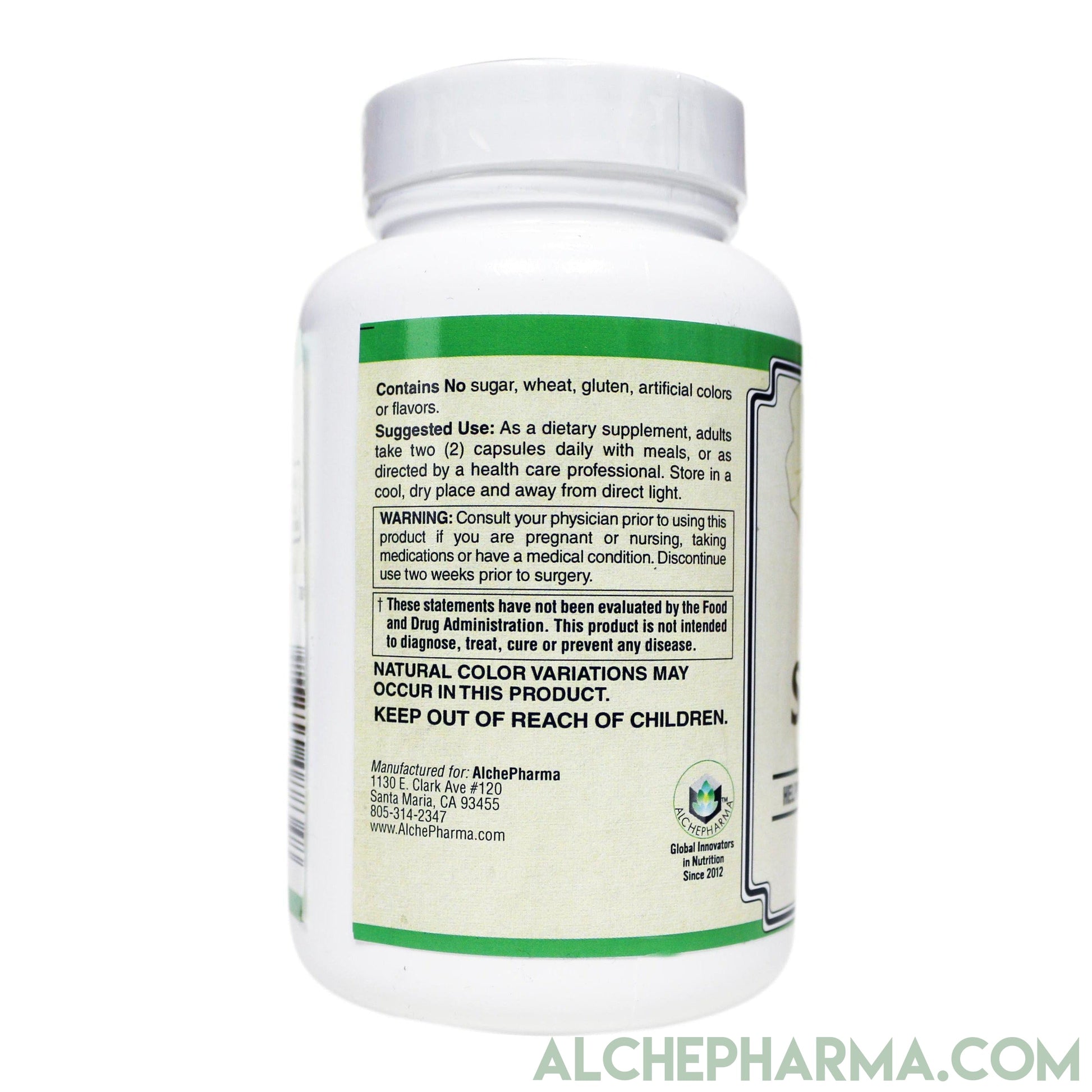 Vision Support- w/ Patented FloraGLO®, Betatene® & L-OptiZinc® ( Professional Formula )-Vision-AlchePharma