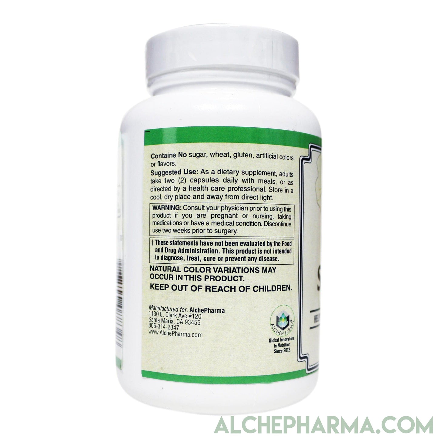 Vision Support- w/ Patented FloraGLO®, Betatene® & L-OptiZinc® ( Professional Formula )-Vision-AlchePharma