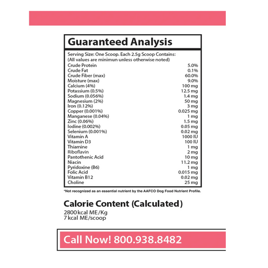 Vital Dog Multi-Vitamin 2.64 Oz. Powder (Beef Flavored)-Pet Supplements-AlchePharma