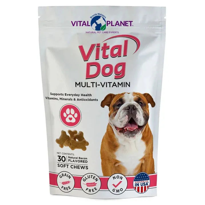 Vital Dog Multivitamin - Soft Chews, 30ct-Multi Vitamin-AlchePharma