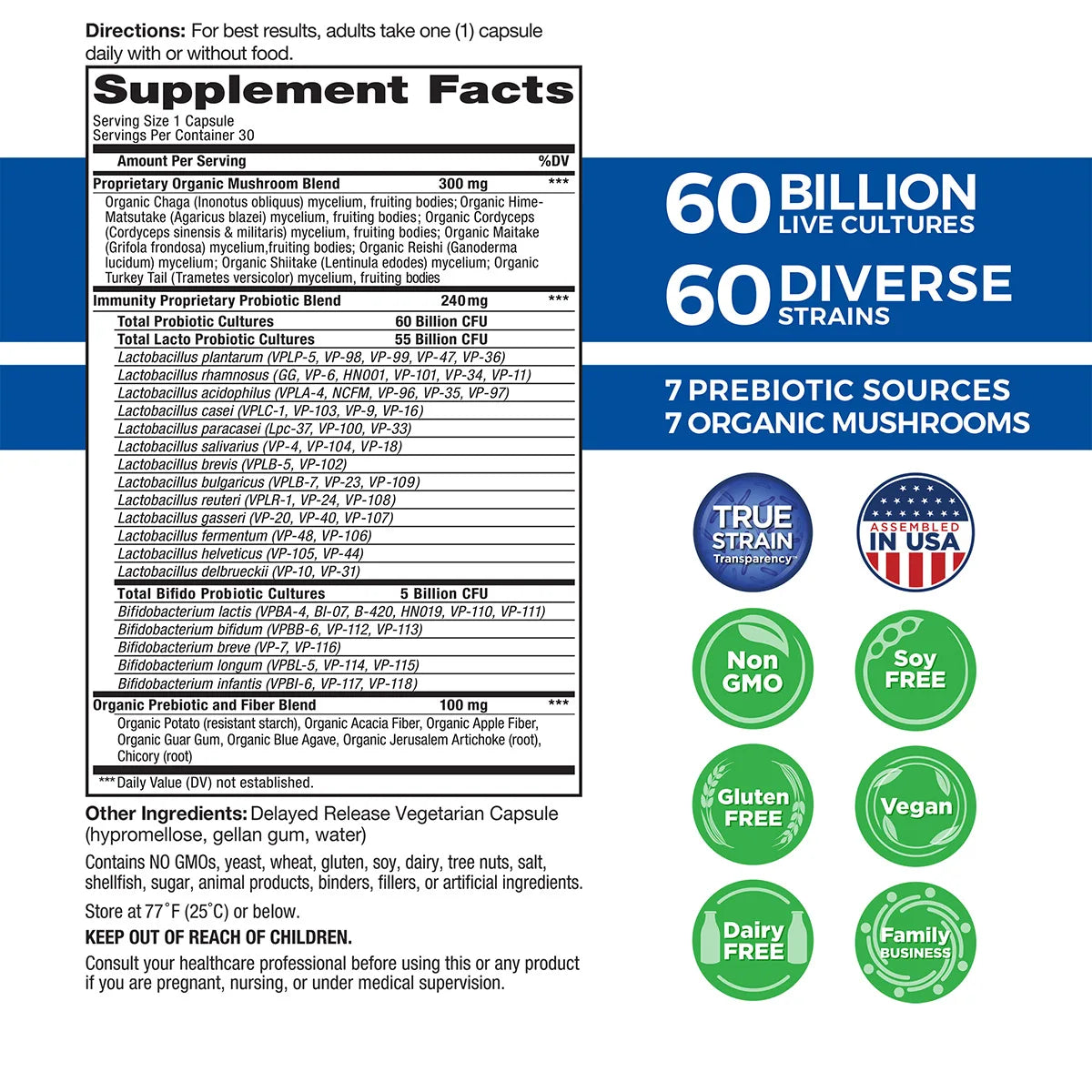 Vital Flora Immune Biome Probiotic-Probiotic-AlchePharma