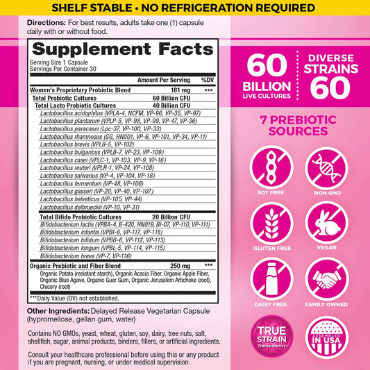 Vital Flora Women’s Daily Probiotic-Probiotic-AlchePharma