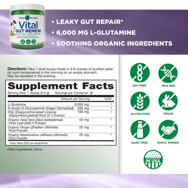 Vital GUT RENEW™ - Leaky Gut Repair - Powder-Gut Health-AlchePharma