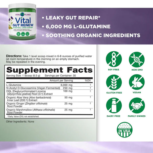 Vital GUT RENEW™ - Leaky Gut Repair - Powder-Gut Health-AlchePharma