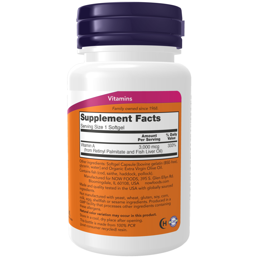 Vitamin A 10,000 Softgels-Vitamins-AlchePharma