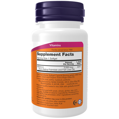 Vitamin A 10,000 Softgels-Vitamins-AlchePharma