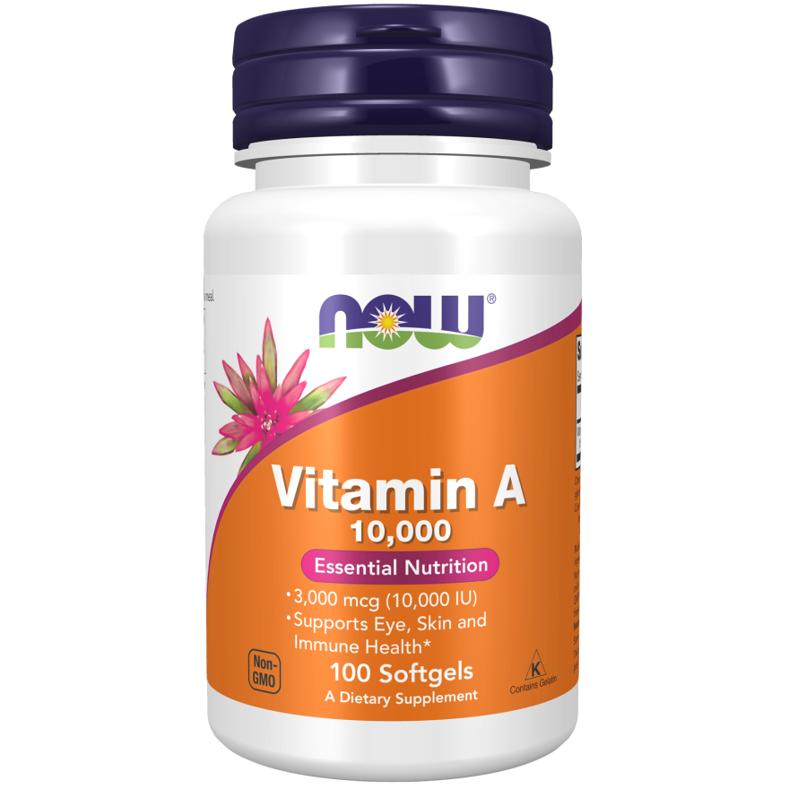 Vitamin A 10,000 Softgels-Vitamins-AlchePharma