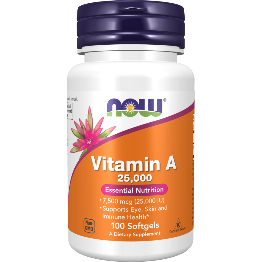 Vitamin A 25,000 Softgels-Vitamins-AlchePharma