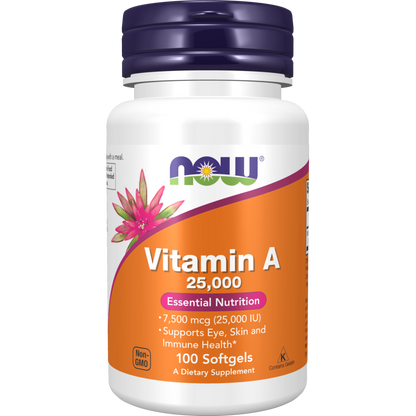 Vitamin A 25,000 Softgels-Vitamins-AlchePharma