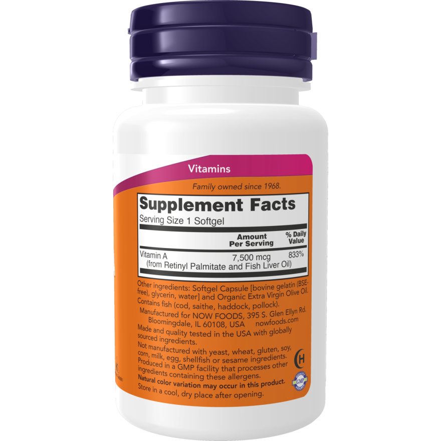 Vitamin A 25,000 Softgels-Vitamins-AlchePharma