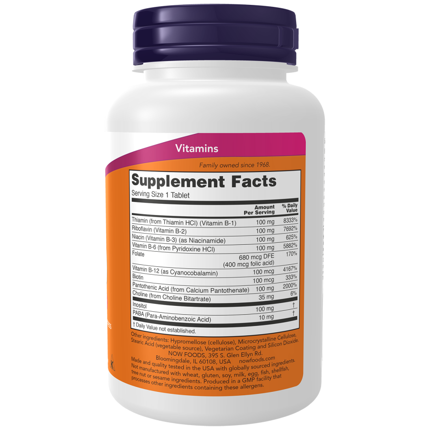Vitamin B-100 Sustained Release Tablets-Vitamins-AlchePharma