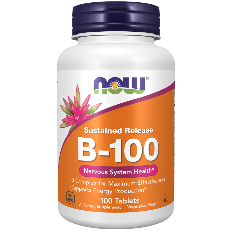 Vitamin B-100 Sustained Release Tablets-Vitamins-AlchePharma