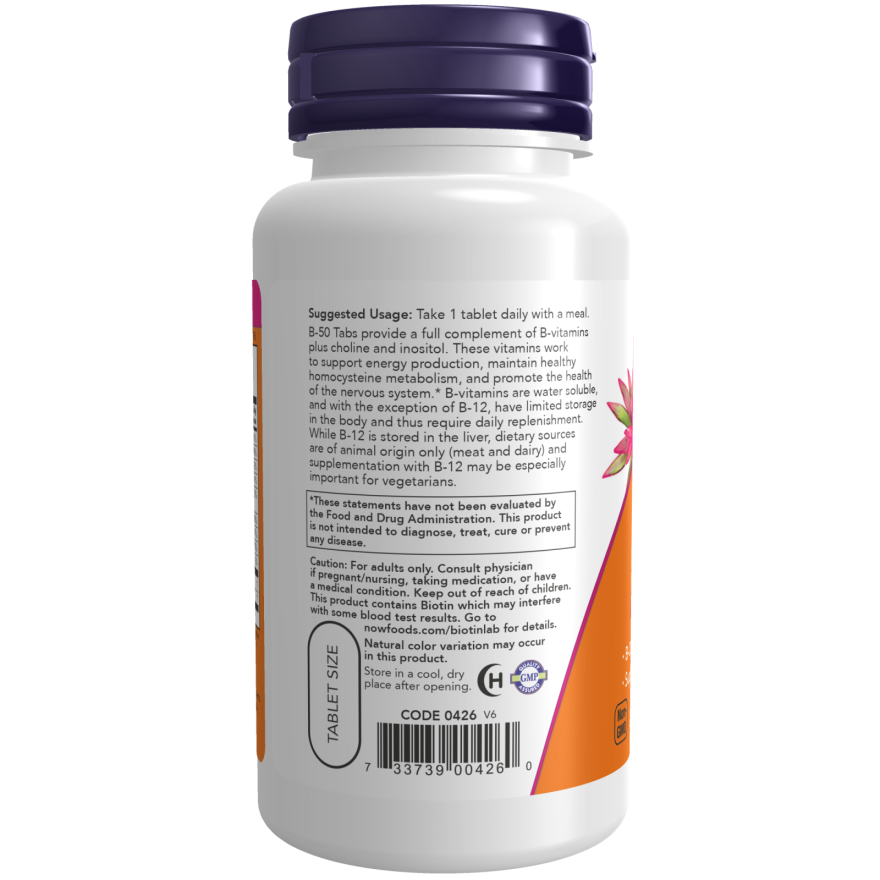 Vitamin B-50 Tablets-Vitamins-AlchePharma