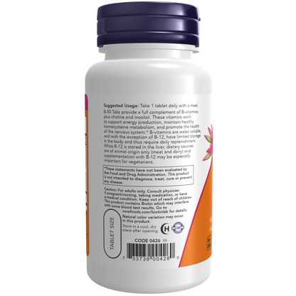 Vitamin B-50 Tablets-Vitamins-AlchePharma
