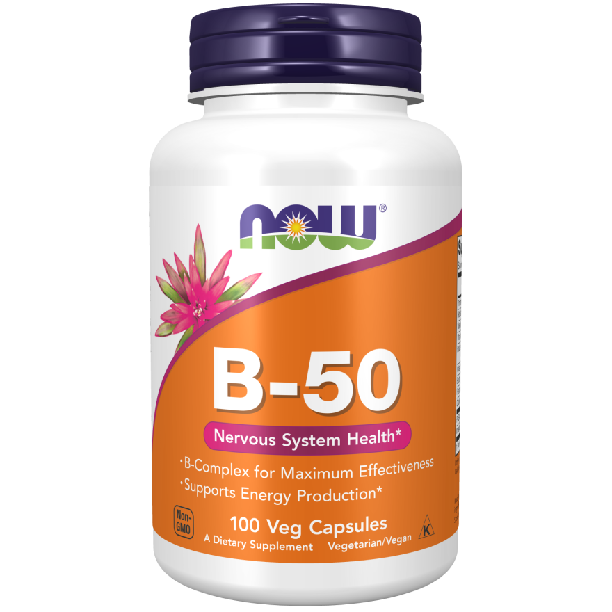 Vitamin B-50 mg Veg Capsules-Vitamins-AlchePharma