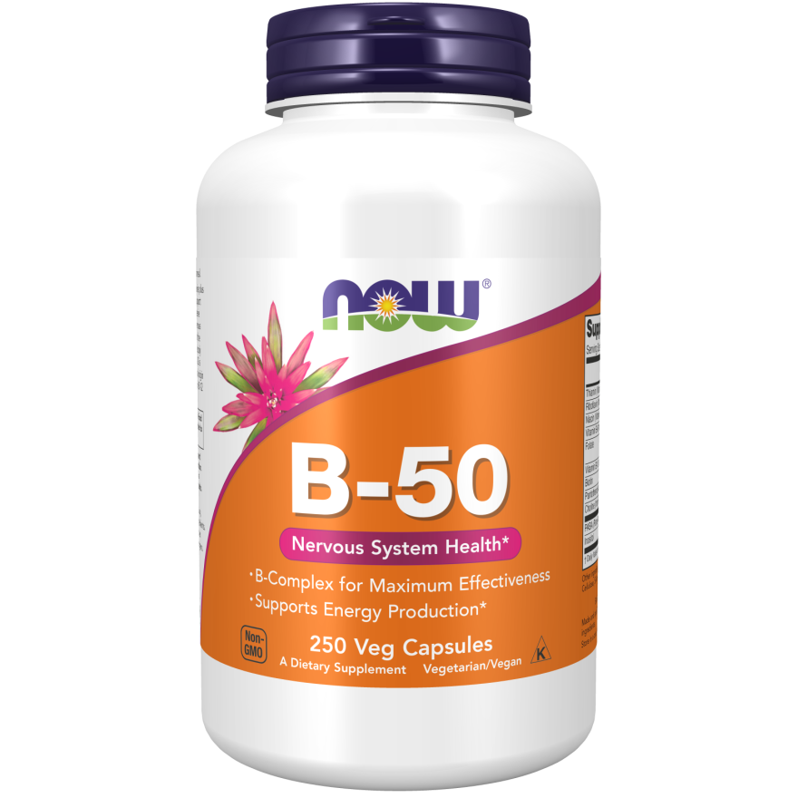 Vitamin B-50 mg Veg Capsules-Vitamins-AlchePharma